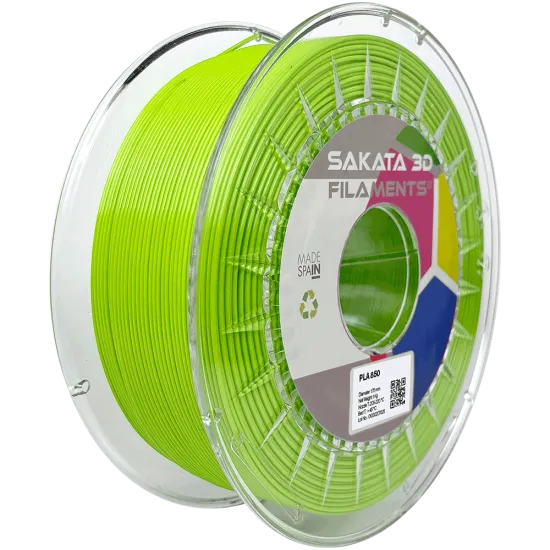 Filamento Sakata 3D PLA 850 Flúor Ingeo 3D850 — 1,75 mm, 1 kg
