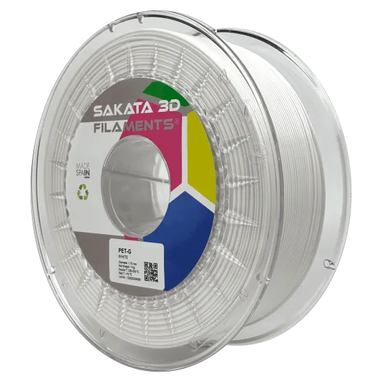 Sakata 3D PET-G filament 1.75 mm — 1 kg spool made in Spain
