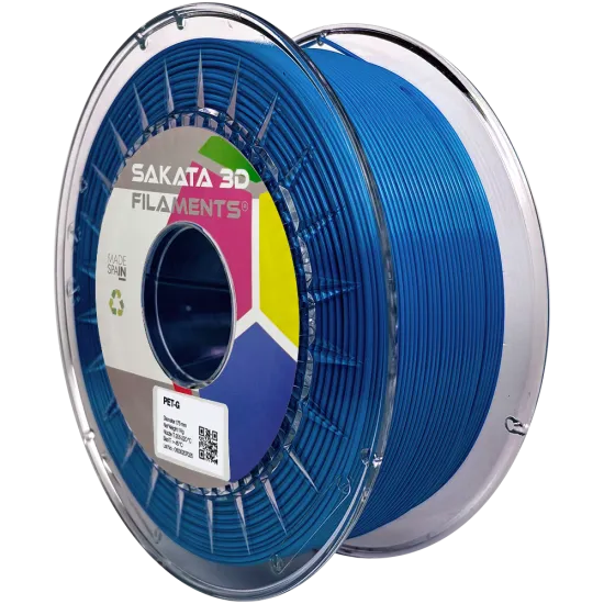 Sakata 3D PET-G filament 1.75 mm — 1 kg spool made in Spain