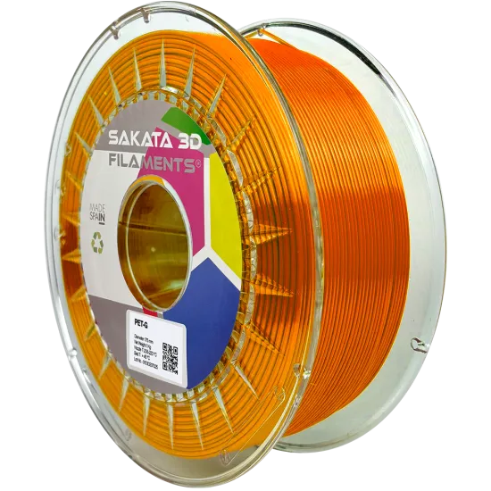 Sakata 3D PET-G filament 1.75 mm — 1 kg spool made in Spain
