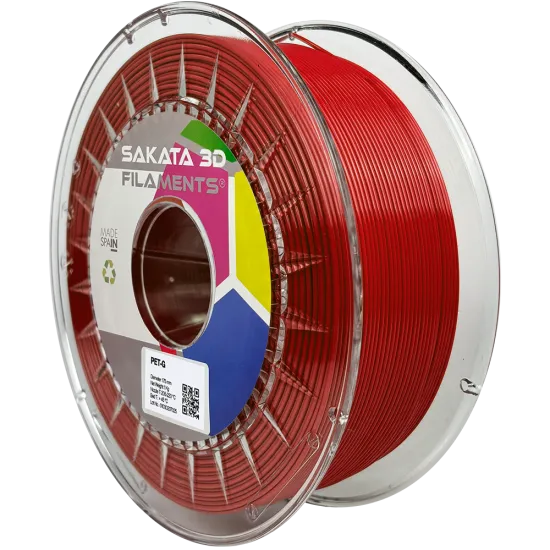 Sakata 3D PET-G filament 1.75 mm — 1 kg spool made in Spain