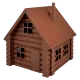 Filamento Sakata 3D PLA Texture Wood 1,75 mm con fibras de madera - 450 g / 1 kg
