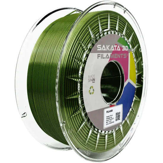 Filamento Sakata 3D PLA 850 Silk Ingeo 3D850 — 1,75 mm, 1 kg