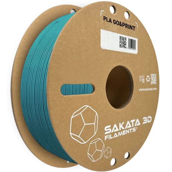 Filamento Sakata 3D PLA GO&PRINT 1,75 mm – 1 kg – Impresión fácil y alta velocidad