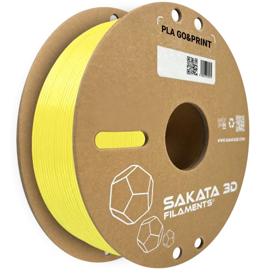 Filamento Sakata 3D PLA GO&PRINT 1,75 mm – 1 kg – Impresión fácil y alta velocidad