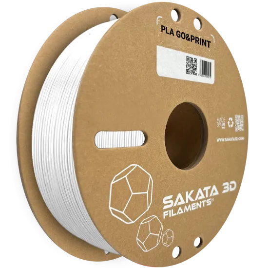 Filamento Sakata 3D PLA GO&PRINT 1,75 mm – 1 kg – Impresión fácil y alta velocidad