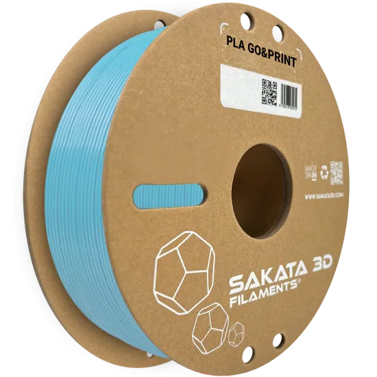 Filamento Sakata 3D PLA GO&PRINT 1,75 mm – 1 kg – Impresión fácil y alta velocidad
