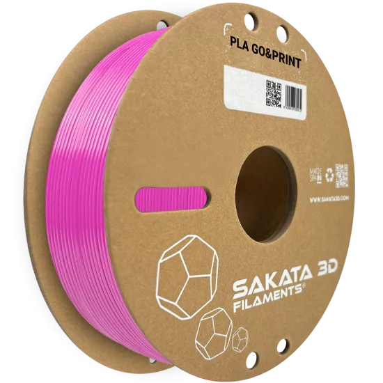 Filamento Sakata 3D PLA GO&PRINT 1,75 mm – 1 kg – Impresión fácil y alta velocidad