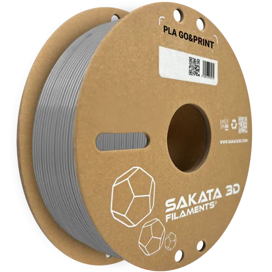 Filamento Sakata 3D PLA GO&PRINT 1,75 mm – 1 kg – Impresión fácil y alta velocidad