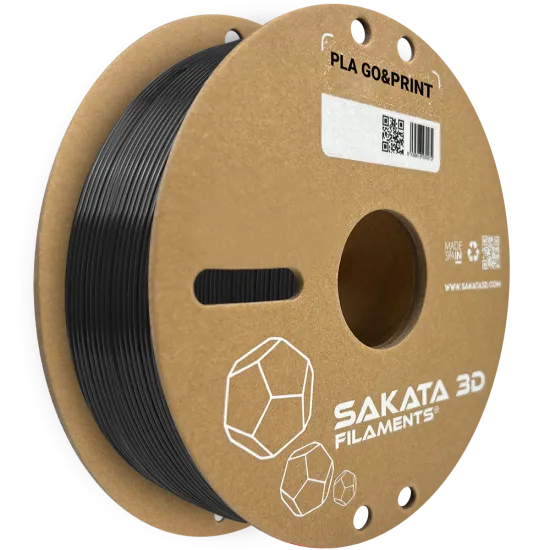 Filamento Sakata 3D PLA GO&PRINT 1,75 mm – 1 kg – Impresión fácil y alta velocidad