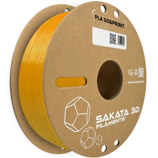 Filamento Sakata 3D PLA GO&PRINT 1,75 mm – 1 kg – Impresión fácil y alta velocidad