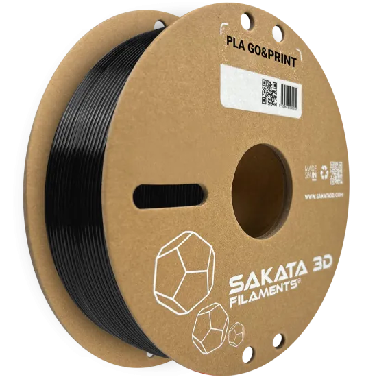 Filamento Sakata 3D PLA GO&PRINT 1,75 mm – 1 kg – Impresión fácil y alta velocidad
