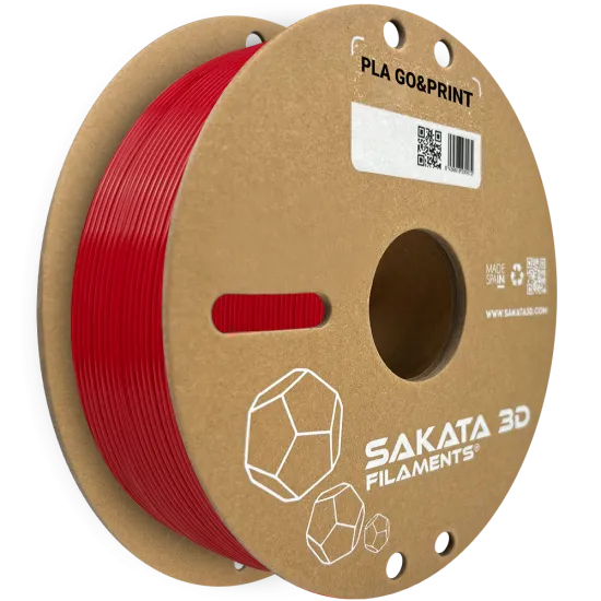 Filamento Sakata 3D PLA GO&PRINT 1,75 mm – 1 kg – Impresión fácil y alta velocidad