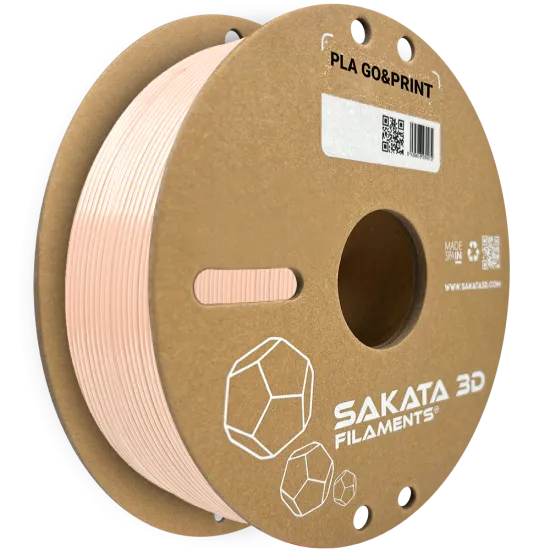 Filamento Sakata 3D PLA GO&PRINT 1,75 mm – 1 kg – Impresión fácil y alta velocidad