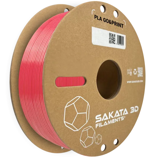 Filamento Sakata 3D PLA GO&PRINT 1,75 mm – 1 kg – Impresión fácil y alta velocidad