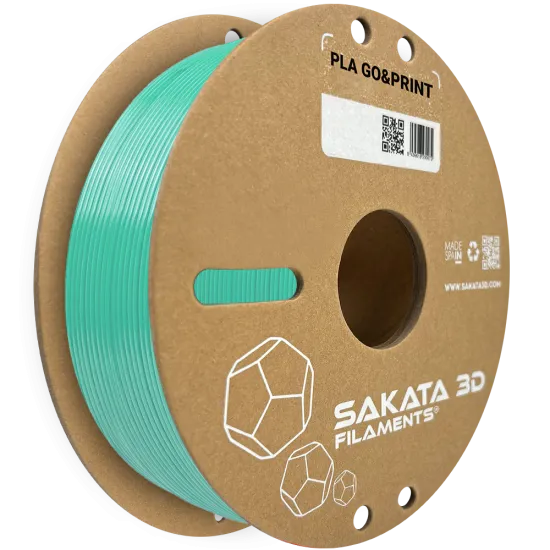Filamento Sakata 3D PLA GO&PRINT 1,75 mm – 1 kg – Impresión fácil y alta velocidad