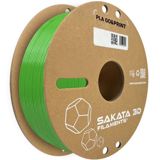 Filamento Sakata 3D PLA GO&PRINT 1,75 mm – 1 kg – Impresión fácil y alta velocidad