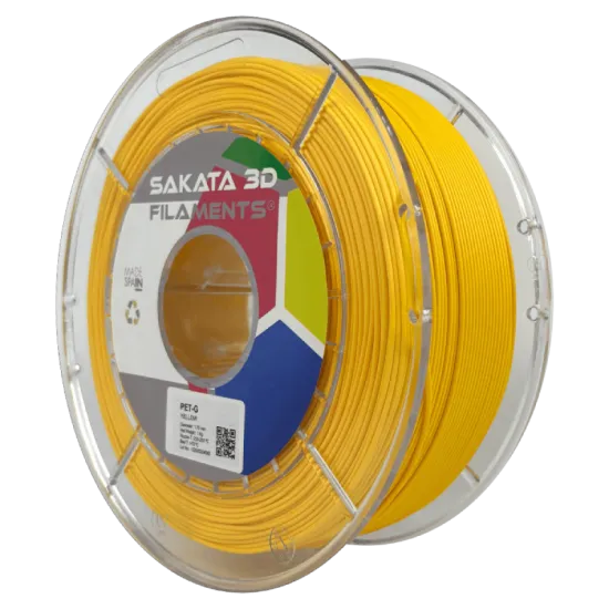 Sakata 3D PET-G filament 1.75 mm — 1 kg spool made in Spain