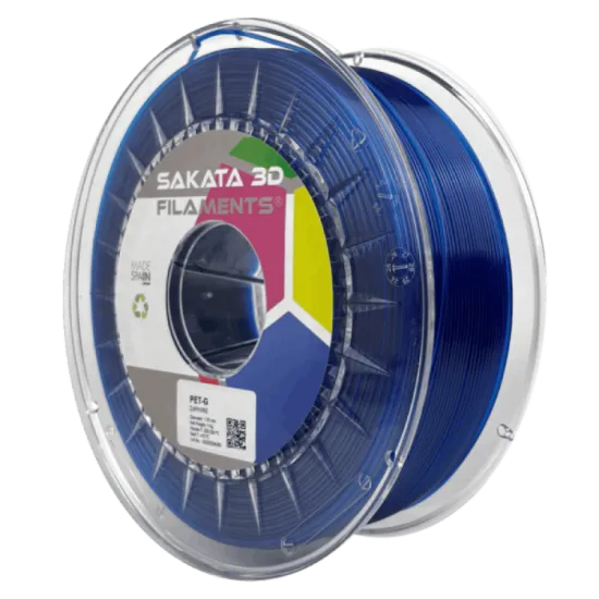 Sakata 3D PET-G filament 1.75 mm — 1 kg spool made in Spain