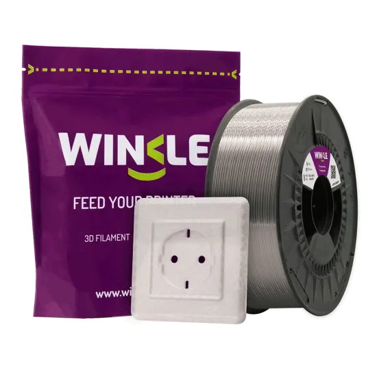 Filamento rPETG FR WINKLE 1,75 mm - clasificación declarada EN 13501-1 B-s1,d0, 1 kg