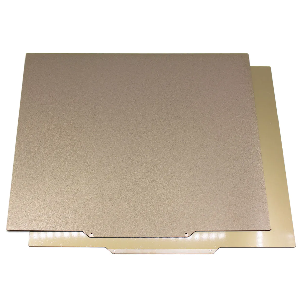 Lámina flexible de acero con PEI por ambas caras de 350 por 350 mm